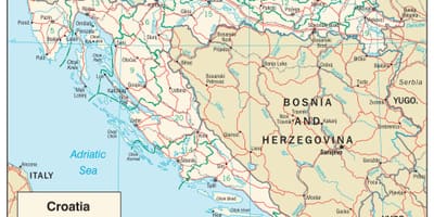Mapa lidl chorvátsko