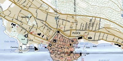 Mapa rijeka chorvátsko